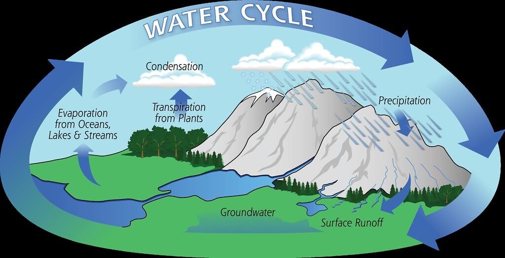 Le cycle de l'eau